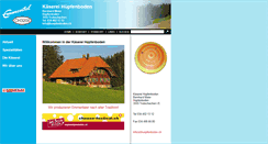 Desktop Screenshot of huepfenboden.ch